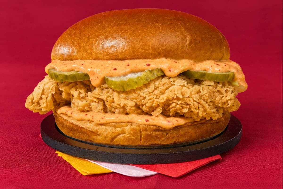 Homestyle Spicy Fried Chicken Sandwich