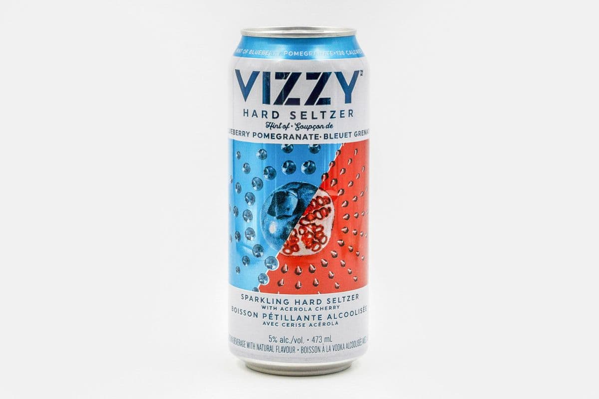 Vizzy Blueberry Pomegranate Seltzer (1 x 473ml can)