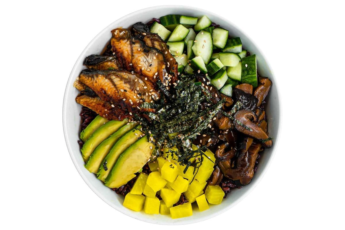 Kabayaki Unagi Poke Bowl