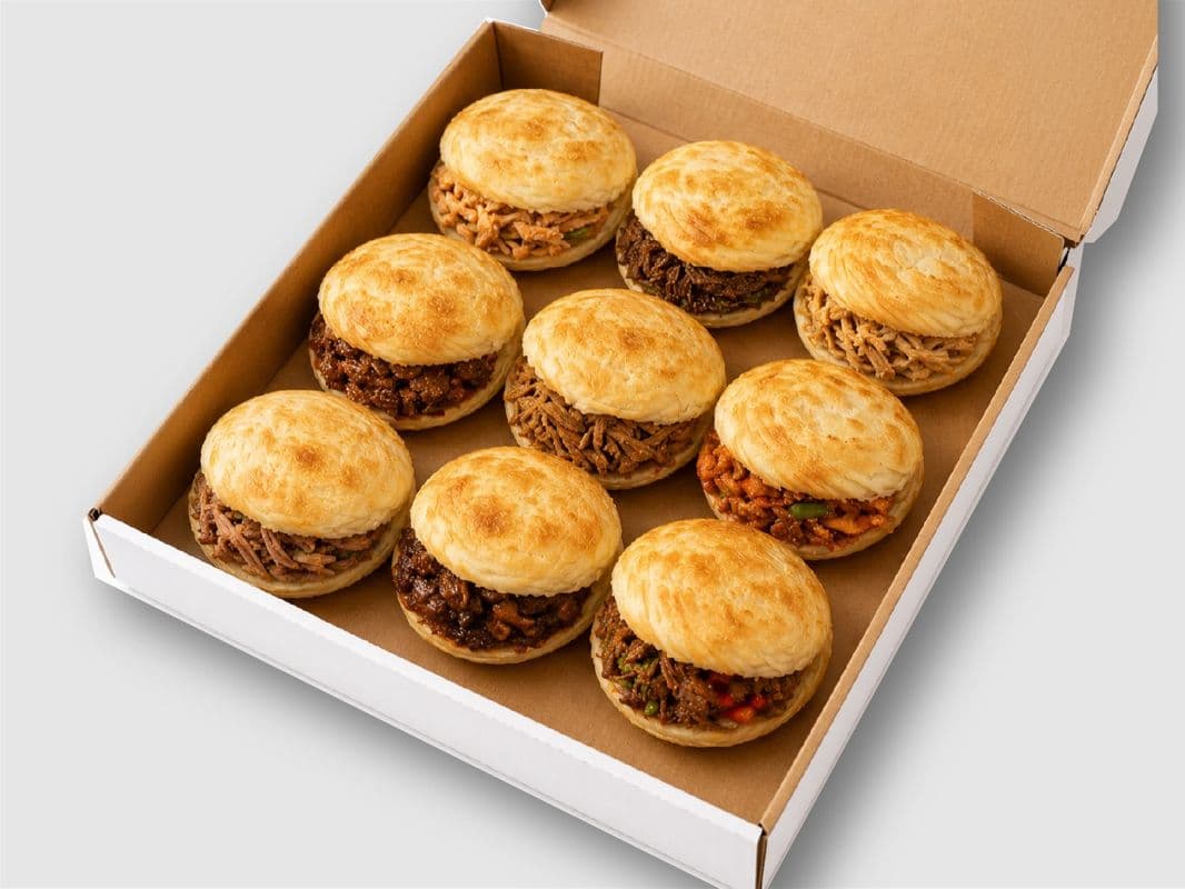 Mini Crispy Burger Party Box (9pcs)  /  小馍分享盒(9pcs) 