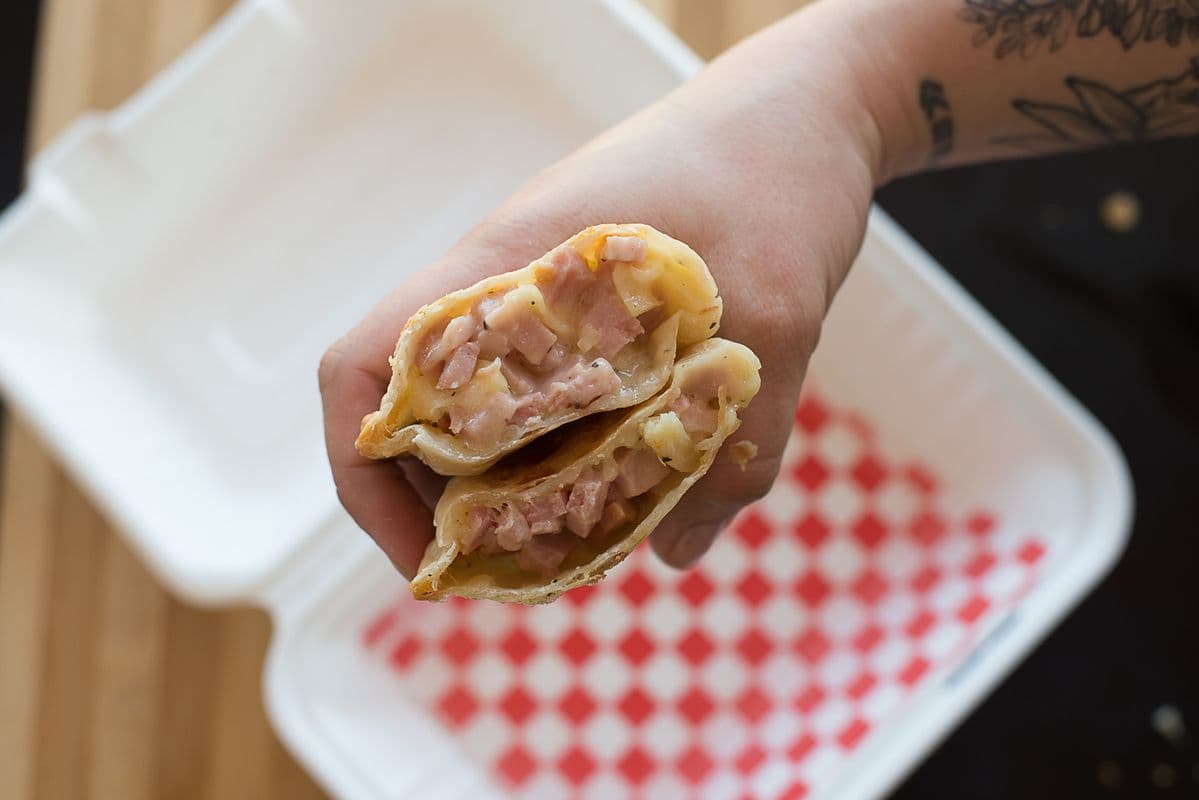 Ham and Mozzarella Empanada