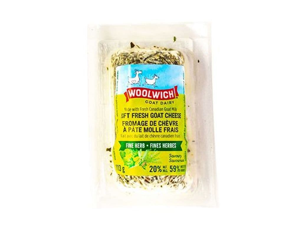 WOOLWICH FINE HERB GOAT CHEESE 113G