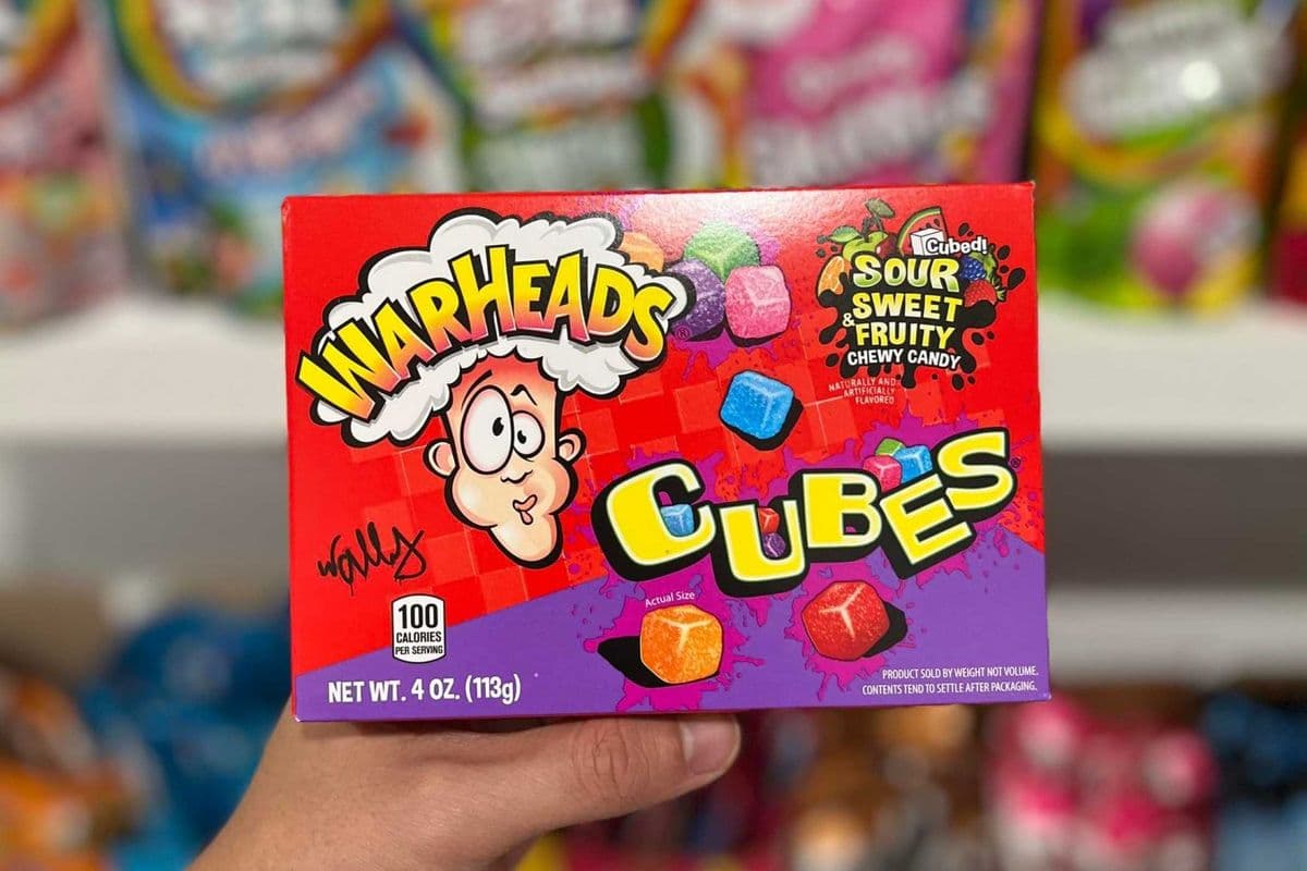 Warheads Cubes Sour Sweet & Fruity - 113g (113g)