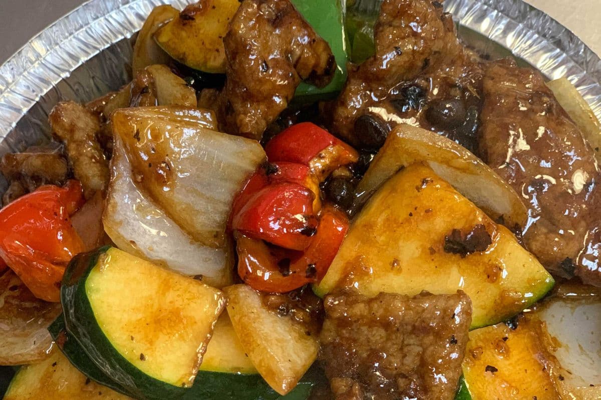 39. Beef with Black Bean Sauce