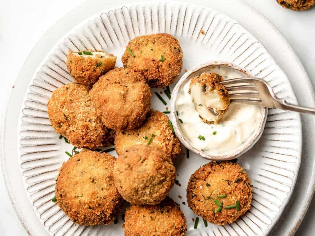 Mushroom Breaded