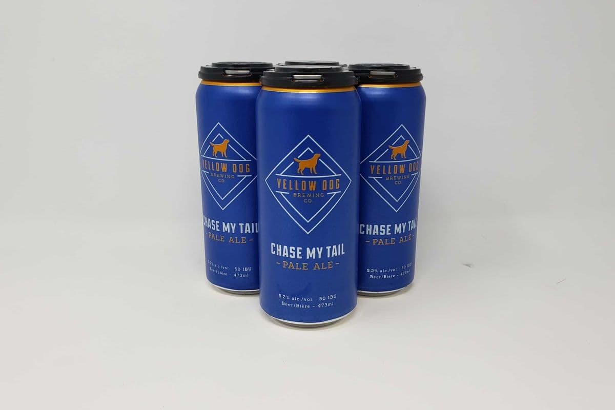 YELLOW DOG- CHASE MY TAIL (4 x 473ml)