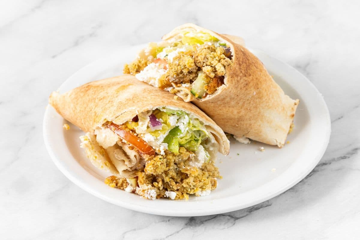3. Falafel Wrap