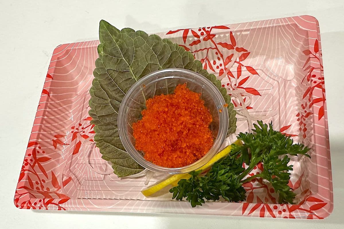 Flying Fish Roe Sashimi