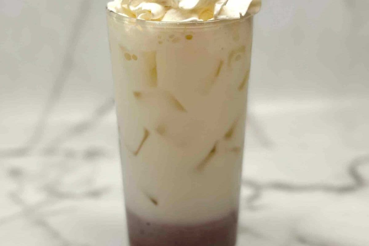 Fresh Blueberry Latte