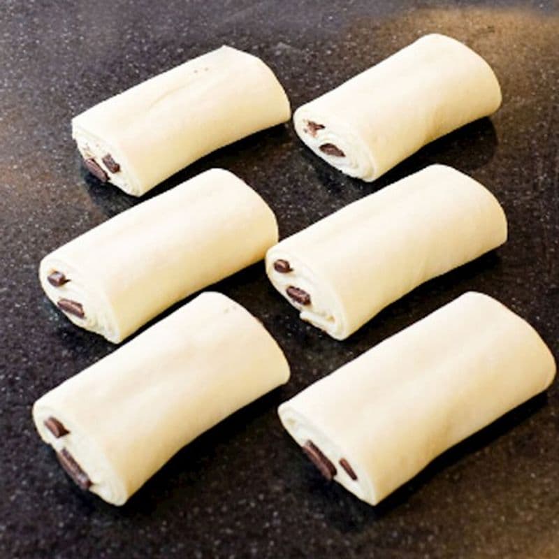 Chocolatine par 6 à cuire / Chocolatine by 6 to Bake