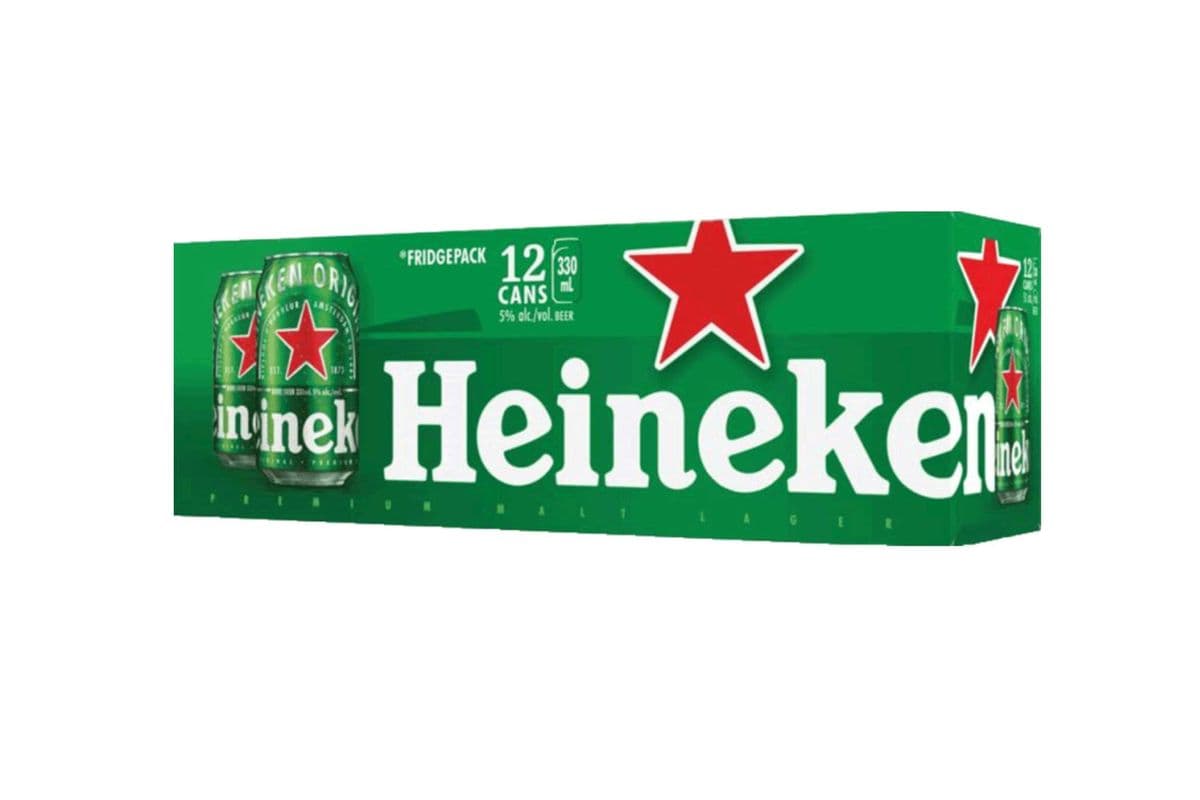 HEINEKEN LAGER 12PK CANS (12 x 355ML)