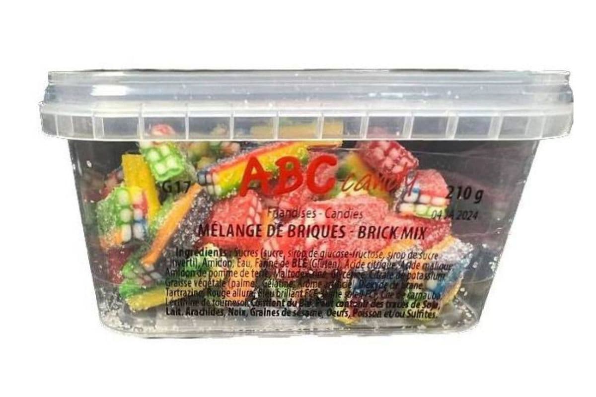 ABC Candy - Contenant - Mélange de Briques / Container - Brick Mix