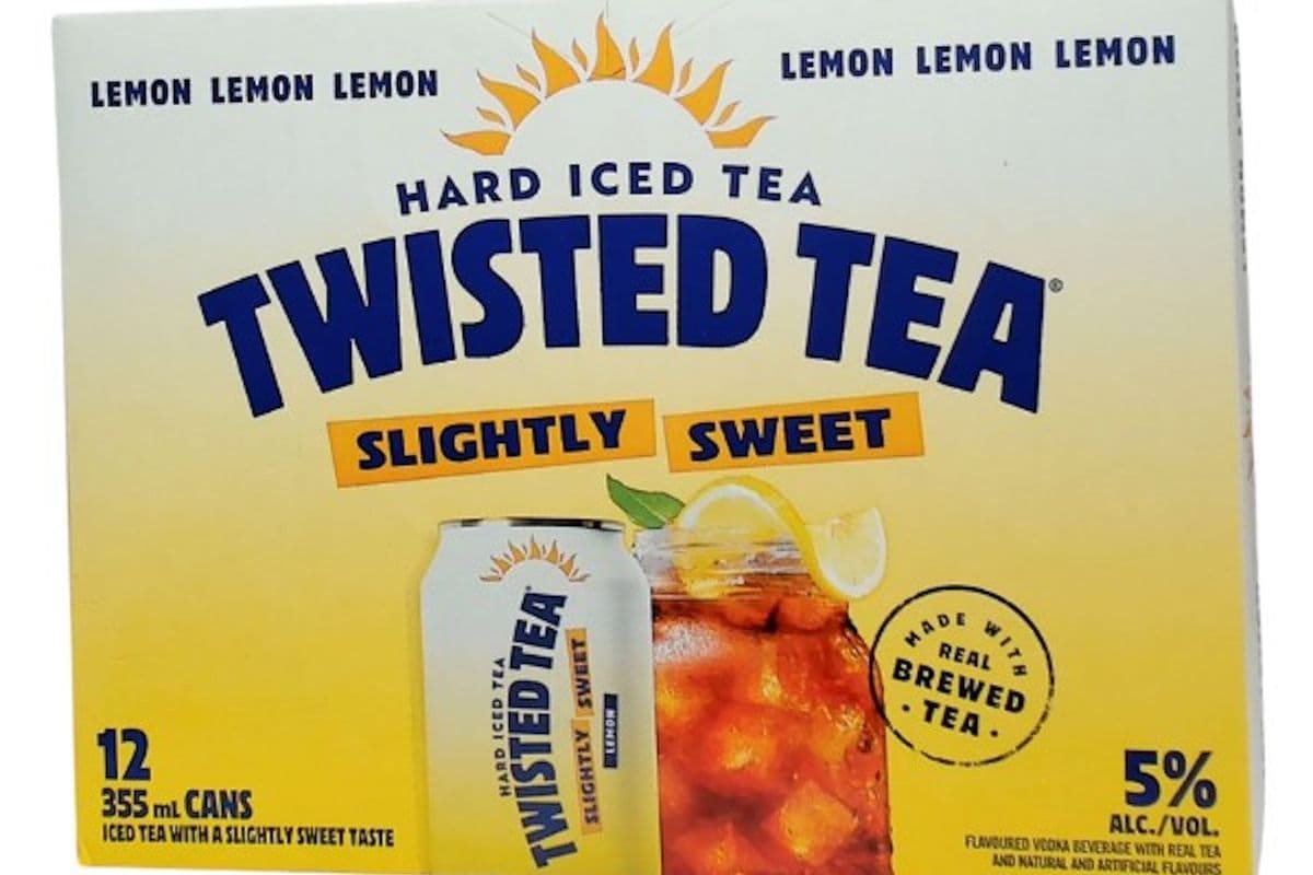 TWISTED TEA SLIGHTLY SWEET 12PK CANS (12 x 355ML)