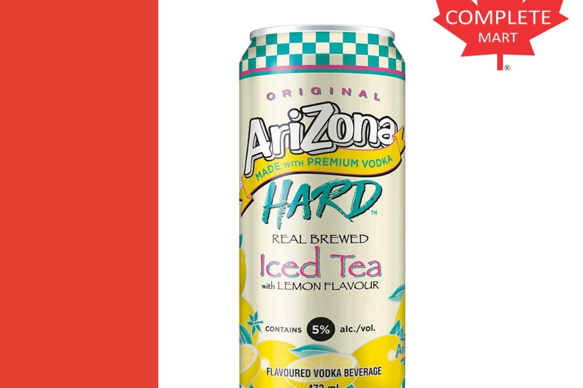 ARIZONA HARD LEMON ICE TEA 5% 473ML (1 x 473ML)