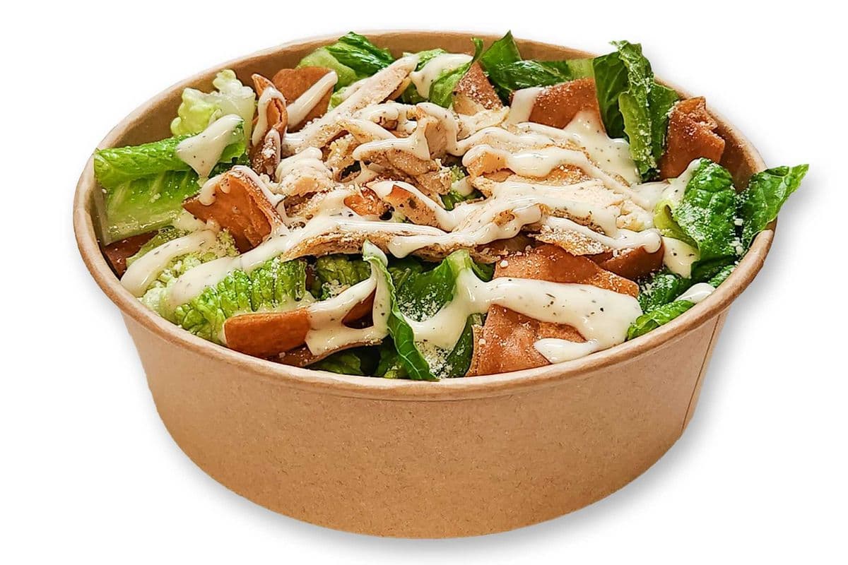 Shawarma Chicken Caesar Salad
