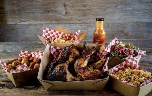 Whole Chicken + 2 Large Sides