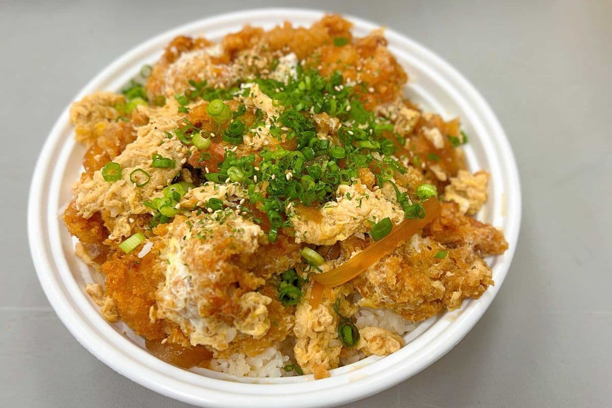 Big Chicken Katsu Don Rice Bowl
