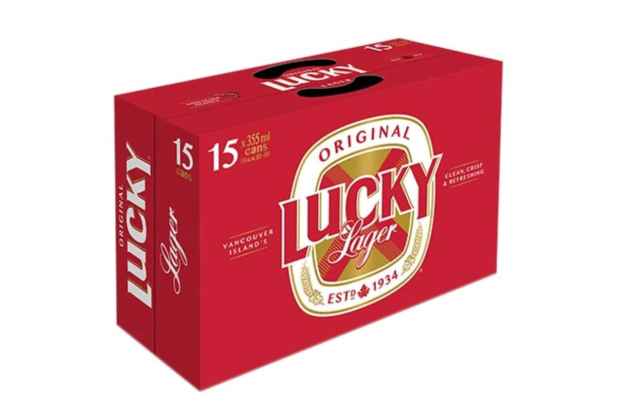 Lucky Lager (15 x 355ml cans)