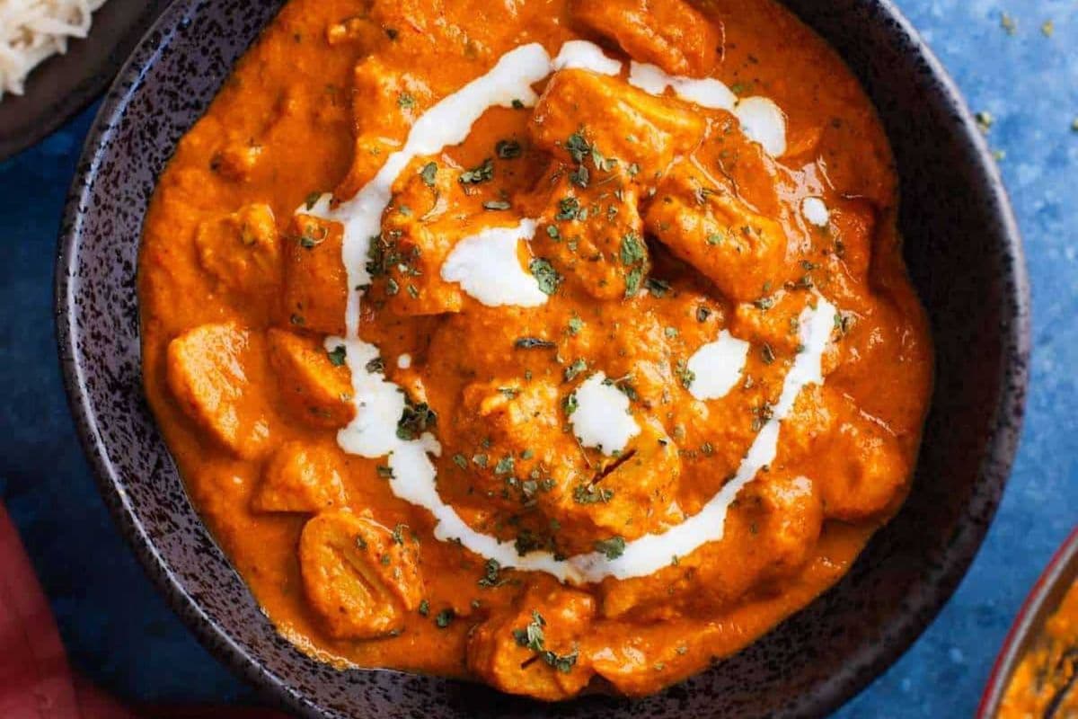 Soya Chaap butter masala