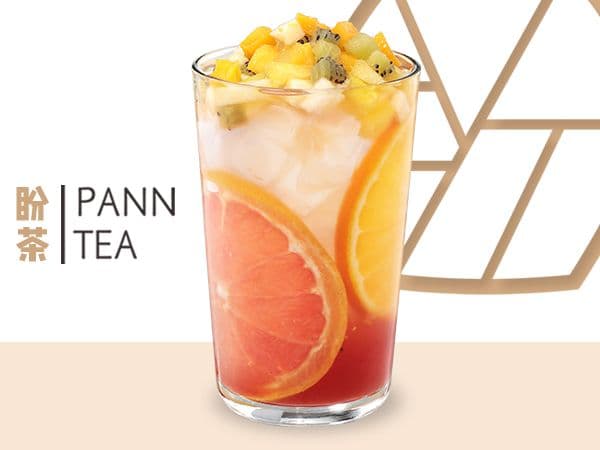 Orange & Grapefruit Tea with Coconut Jelly and Agars / 双橙柚美粒Orange & Grapefruit Tea with Coconut Jelly and Agars