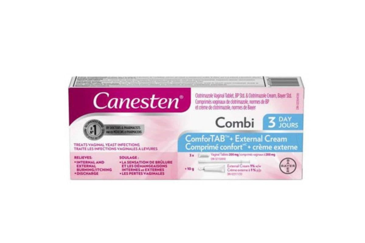 Canesten 3-Day Combi-Pak with ComfortTab (3 count/3 day)
