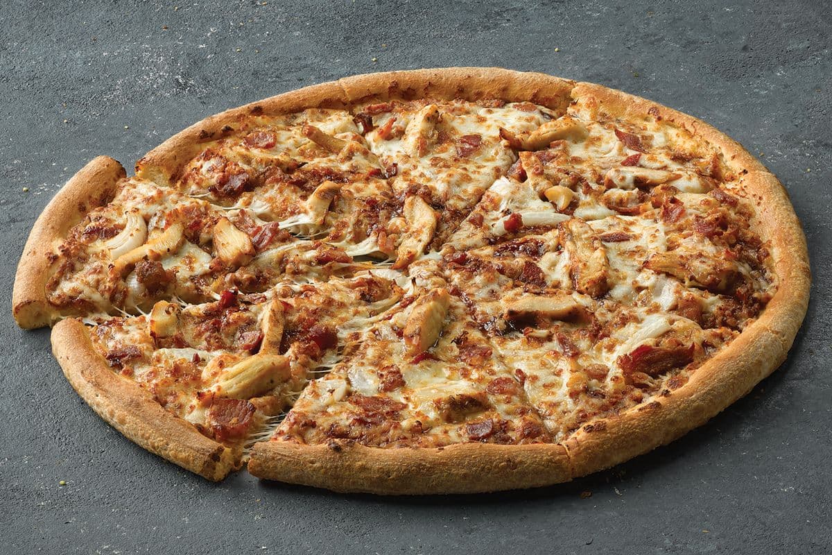 16" NY Style BBQ Chicken and Bacon Pizza
