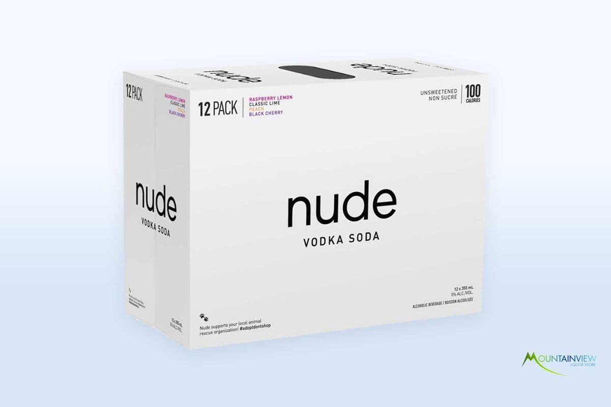 Nude Vodka Soda Mixer (12 pack) (12 x 330 ml)