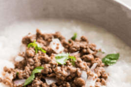 Beef Congee 牛肉粥(小)