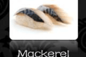 Mackerel Sushi (2 pcs)
