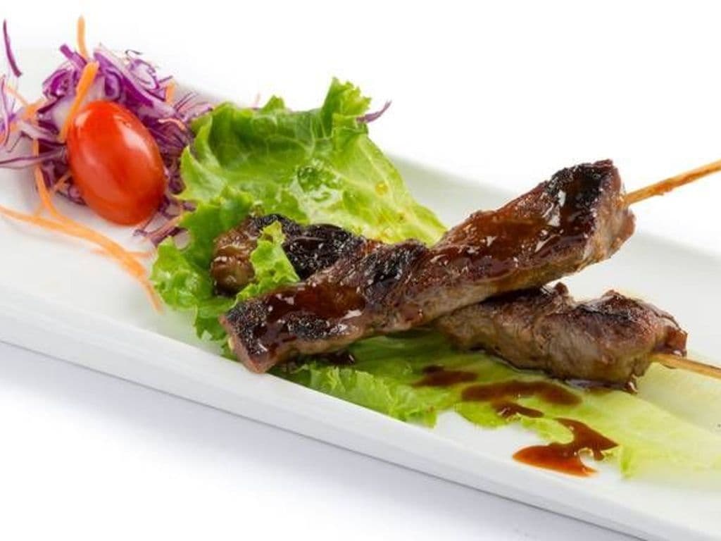 A06. Beef Skewers (3 Pcs)