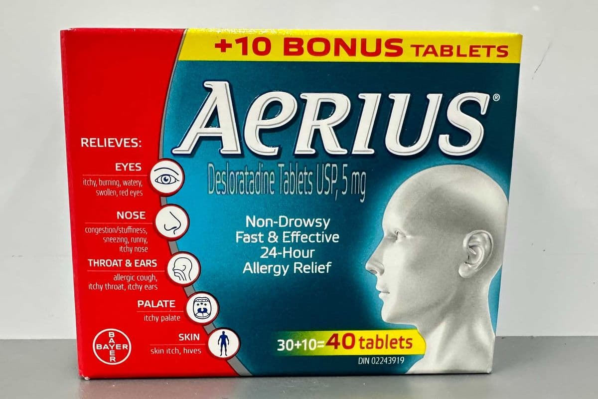 Aerius TB (5mg) Bonus (30 Plus 10)