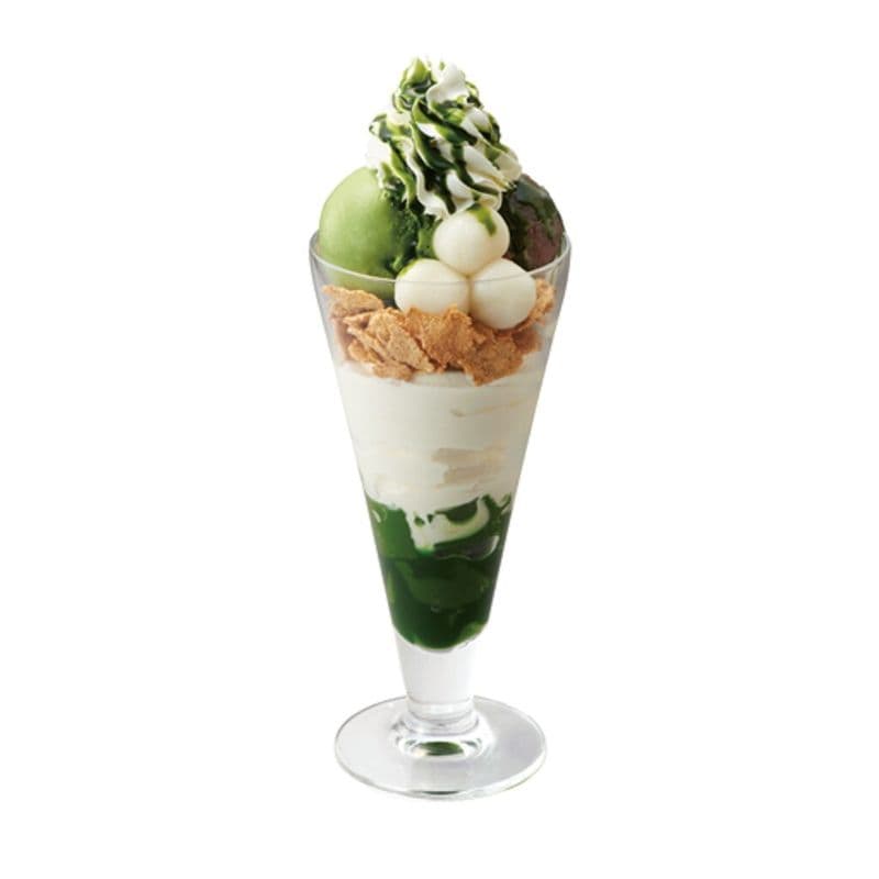 Matcha Shiratama Parfait