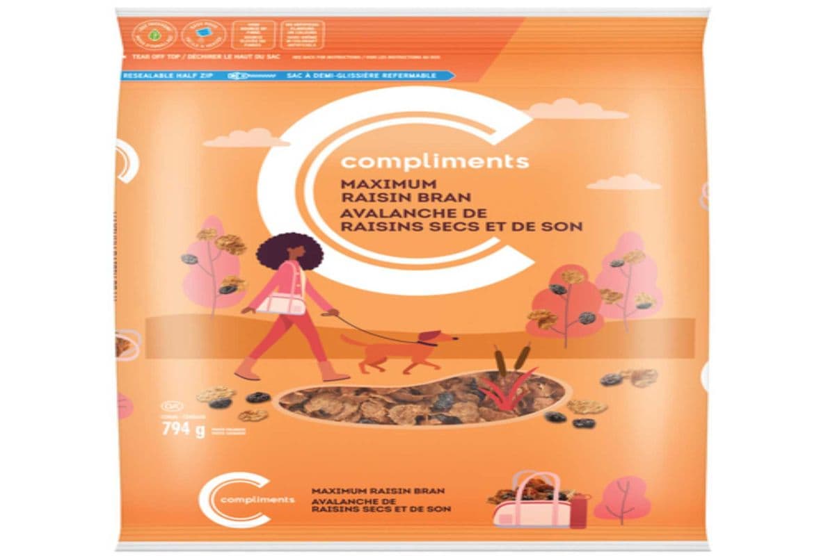 Compliments Maximum Raisin Bran Cereal 794 g