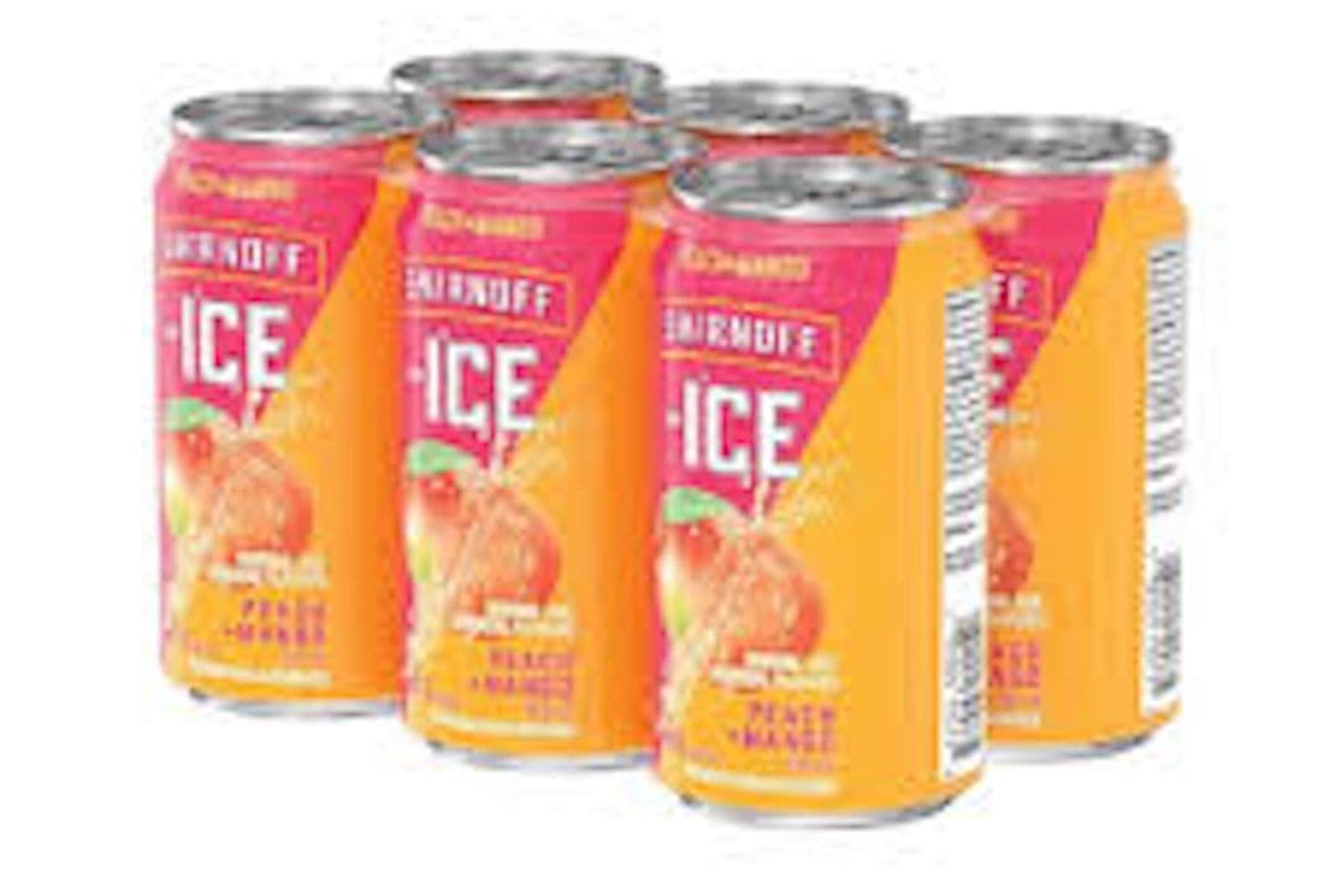 Smirnoff Ice Peach Lemonade (6 x 355 ml Cans)
