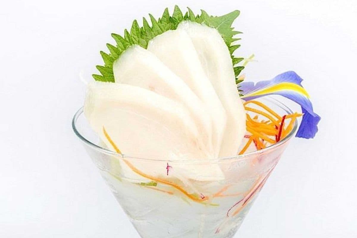 92a. Butter Fish Sashimi (4 pcs)