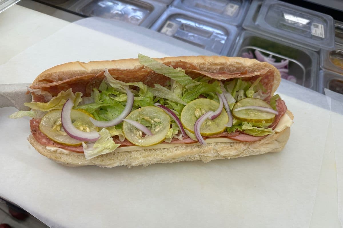 3 Meat Club Sandwich - Turkey, Ham & Beef (12 Inch)