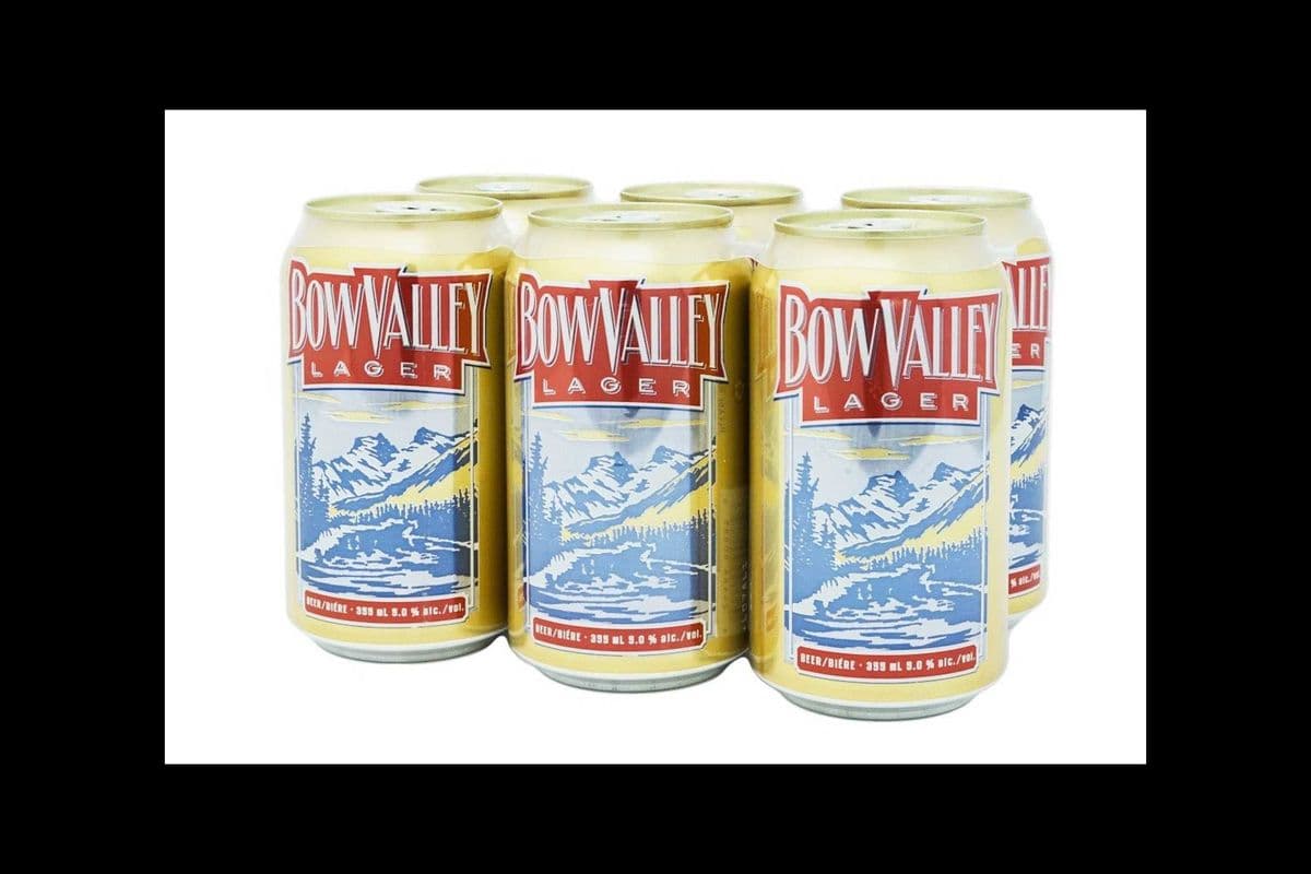 BOW VALLEY LAGER (6 x 355ML CANS) (6 x 355ML)