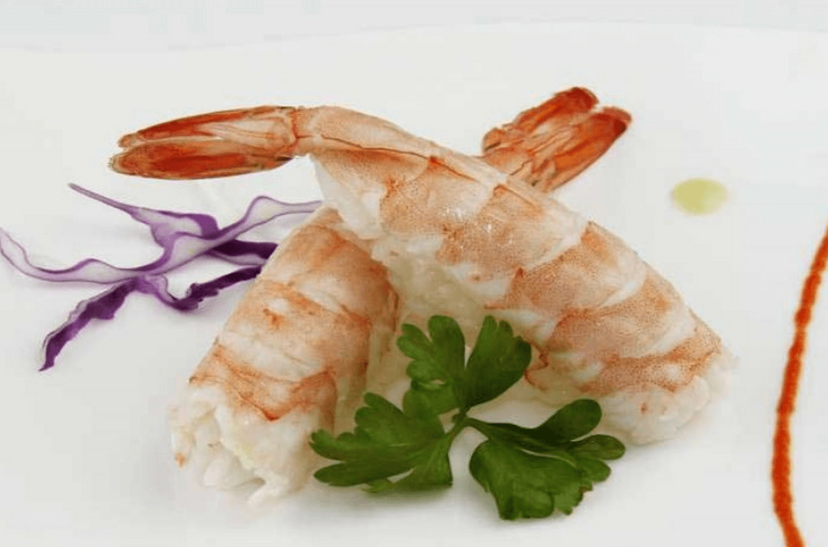 309. Shrimp (Ebi) Sushi (2 pcs)