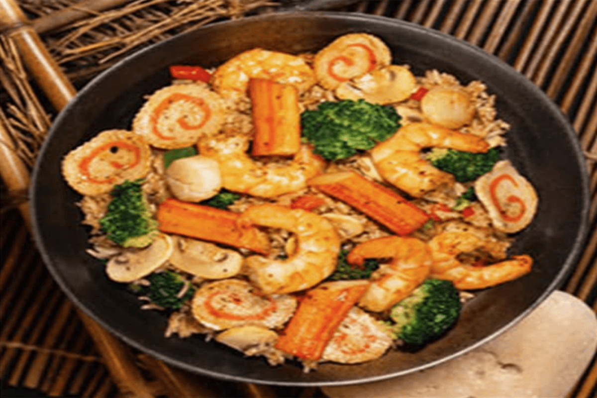243. Japanese Seafood Fried Rice