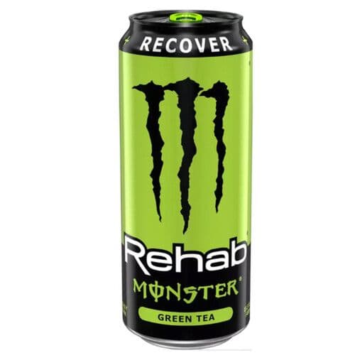 Monster Re Hab Boisson Énergisante The Vért 458mL / Monster Re Hab Energy Drink Green Tea 458ml