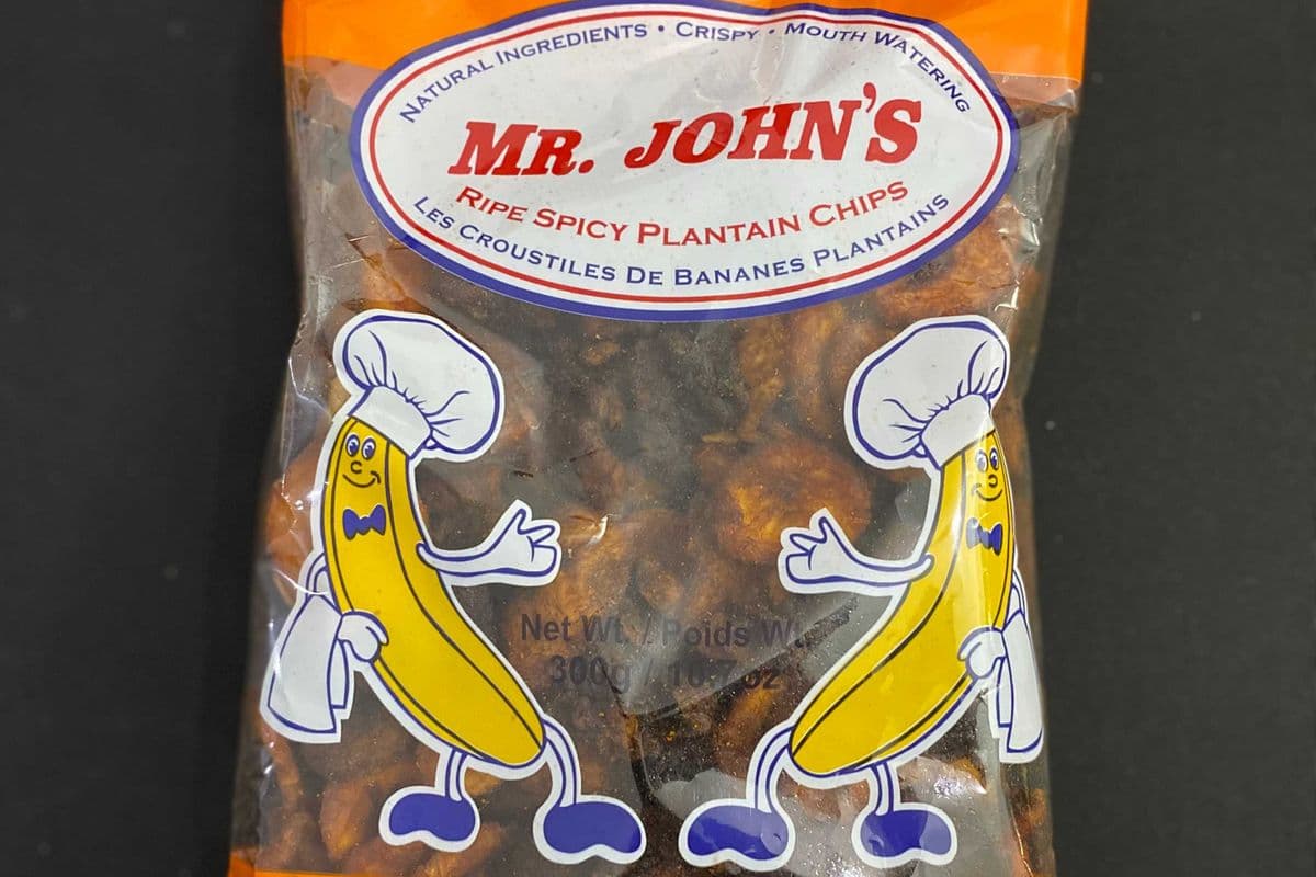 Mr. John's chips de plantains épicées (300 g)