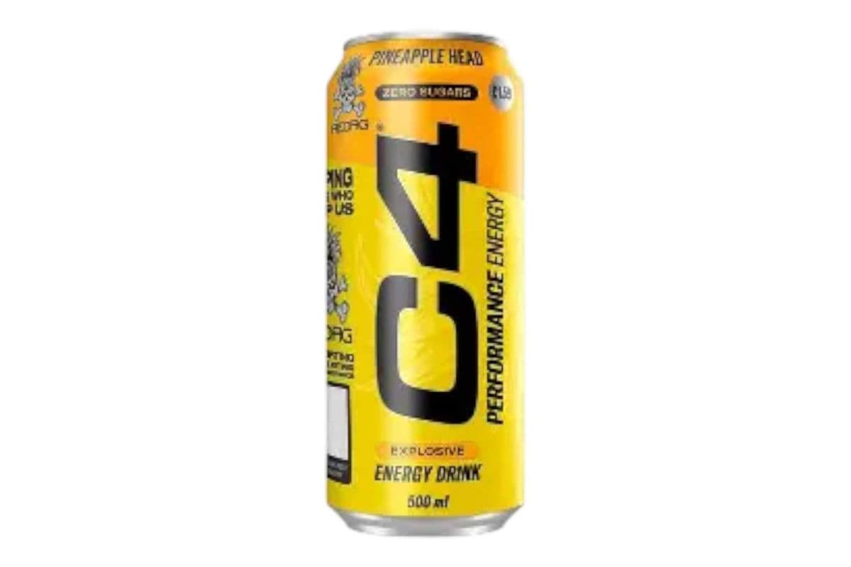 C4 Energy Pineapple Head (500ml) (4 Cal)