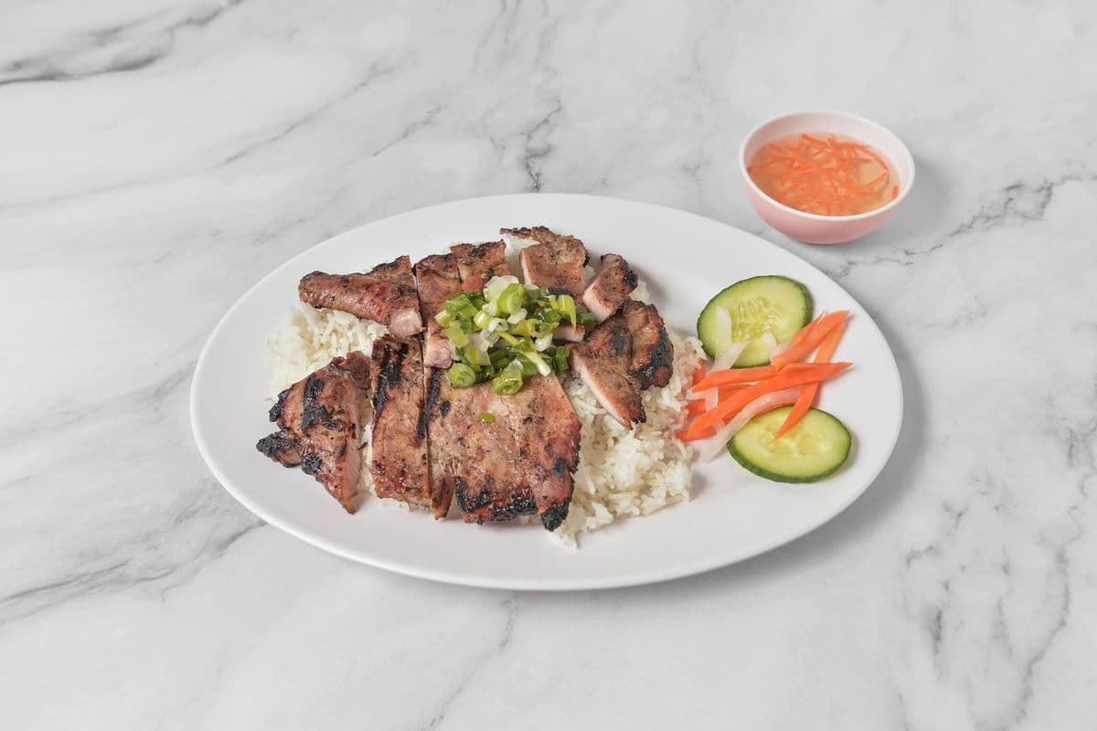 66. BBQ Pork Chop on Rice