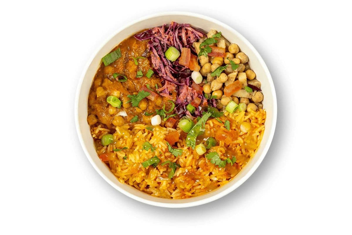Chana Masala Bowl (397 Cal)