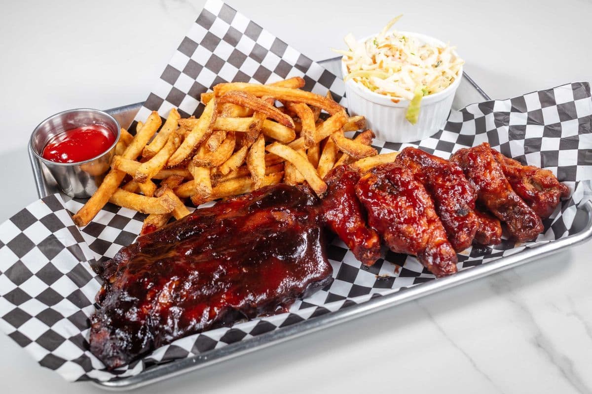 Baby Back Ribs - Half Rack and Wings