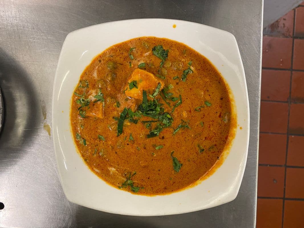 Matar Paneer (végétarien / Vegetarian)