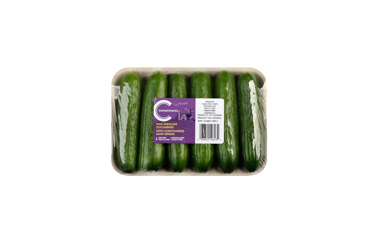 Mini Cucumbers (6 Count)