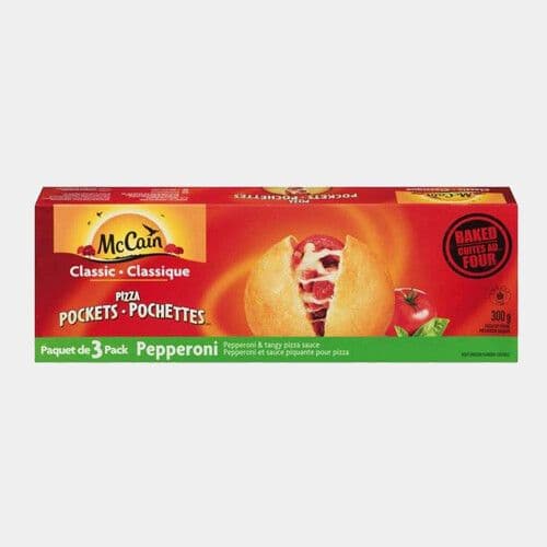 McCain Pizza Pochettes pepperoni (3 paquet) / McCain Pizza Pockets Pepperoni (3 pack)