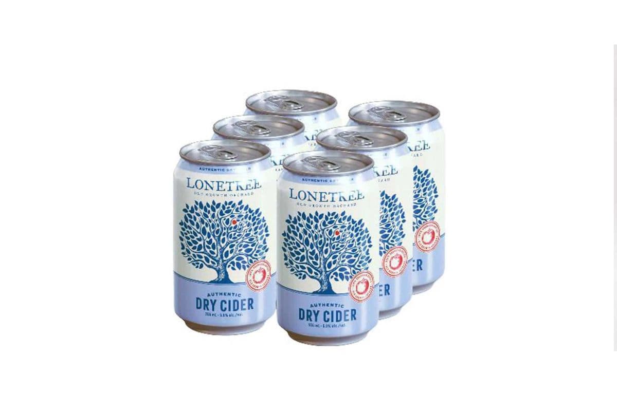 Lonetree Authentic Dry Cider (6 Cans) (6 x 355ml)