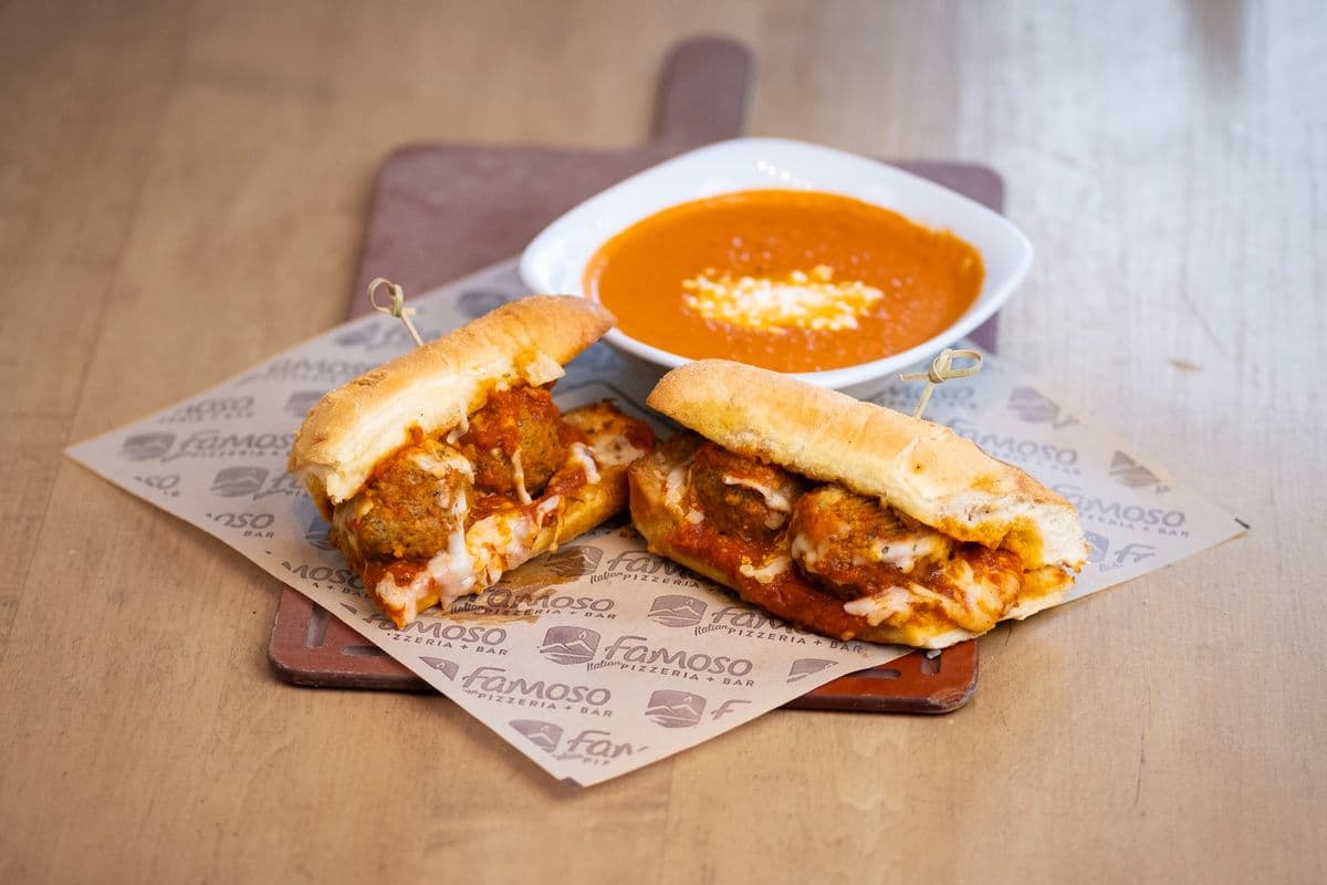 Meatball Hero Sandwich